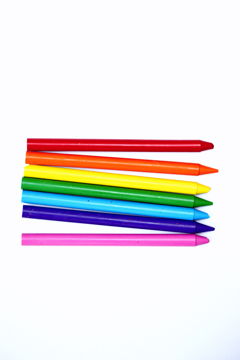 Rainbow Wax Crayons