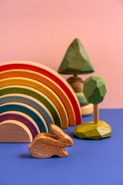 Rainbow Forest Play Set